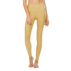 Alo Yoga Airlift Leggings, Size Medium, Honey